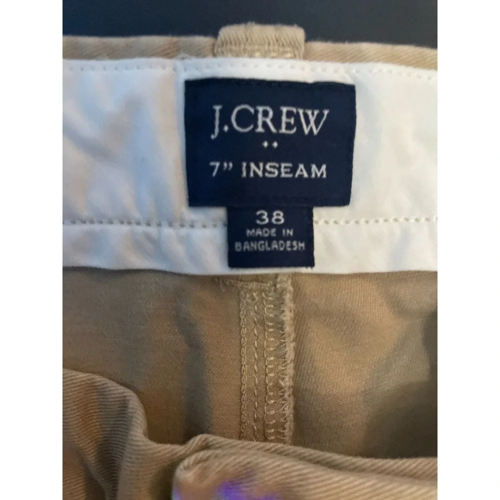 J Crew Mercantile Flex‎ Stretch Khaki Shorts Green 7
